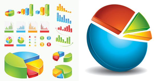Data statistics Icon vector  
