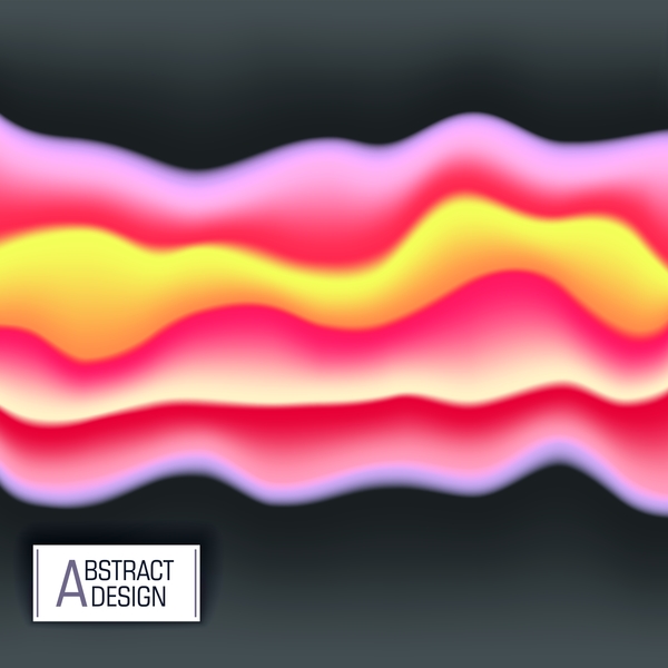 Abstrakter Farbflüssigkeitseffekt-Hintergrundvektor 04  