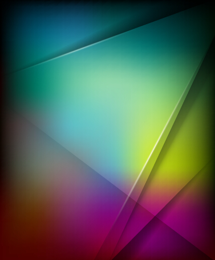 Abstract geometric shapes colorful background vector 03  