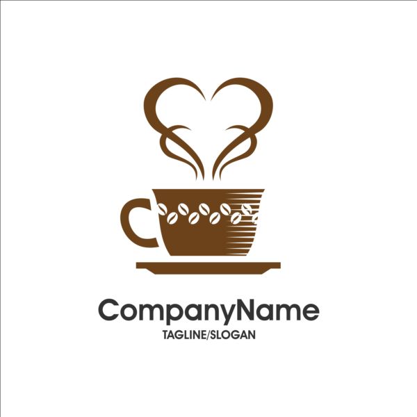 Creative coffee and cafe logos design vector 14  