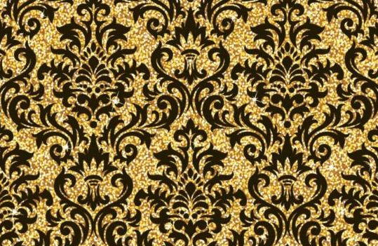 Luxe gouden decor patroon vectoren set 10  