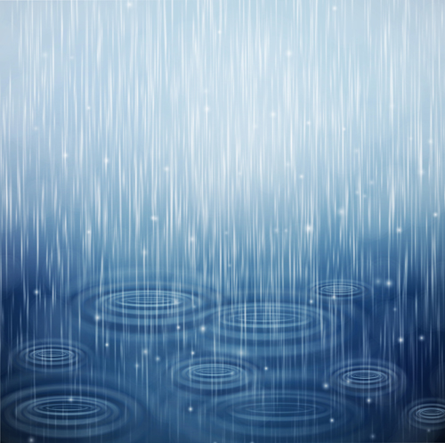 Rain water blurs background vector 02  