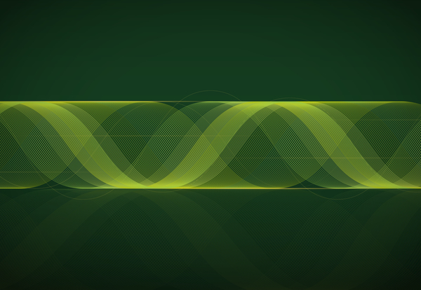 Scroll wavy abstract background vector 03  