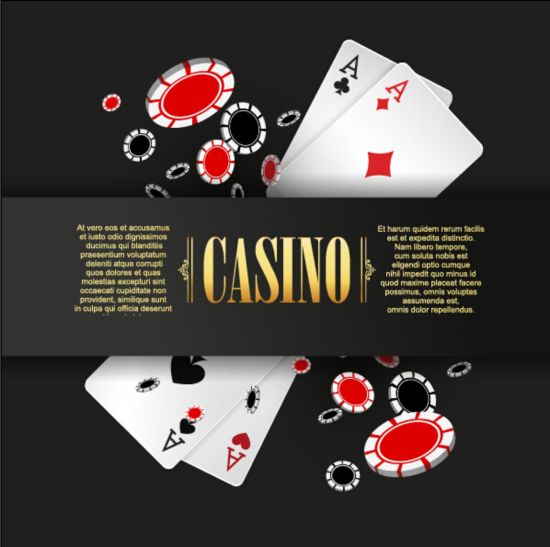 Vector jeux de casino fond graphique 04  