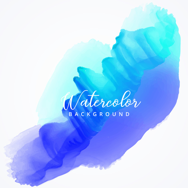 Watercolor with stains vector background 03  