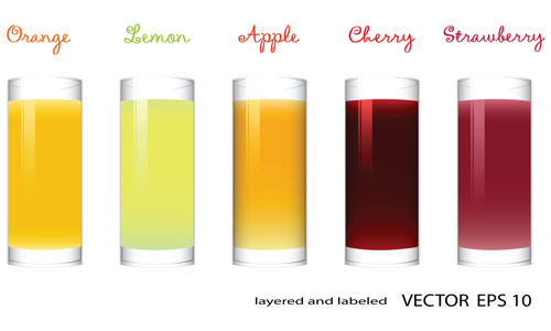 Juice design vector 04  