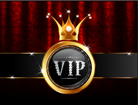 Luxury diamond VIP royal background vector 01  