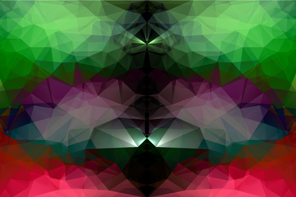 Veelhoek geometrische glanzende vector achtergrond 02  