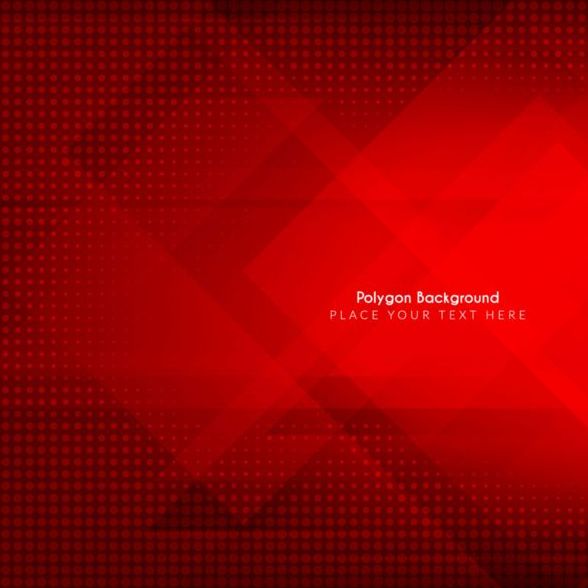 Polygon roten Hintergrund Kunst Vektor  