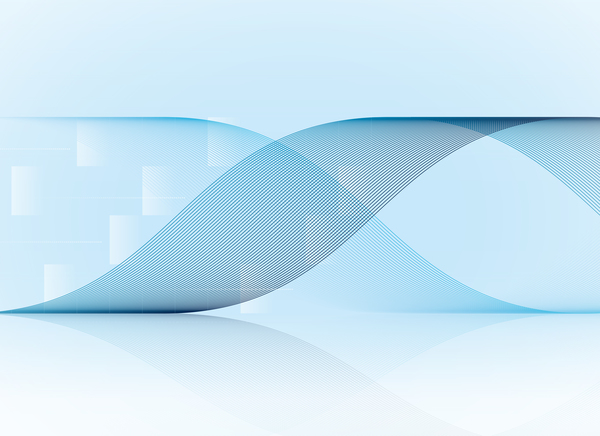 Scroll wavy abstract background vector 12  
