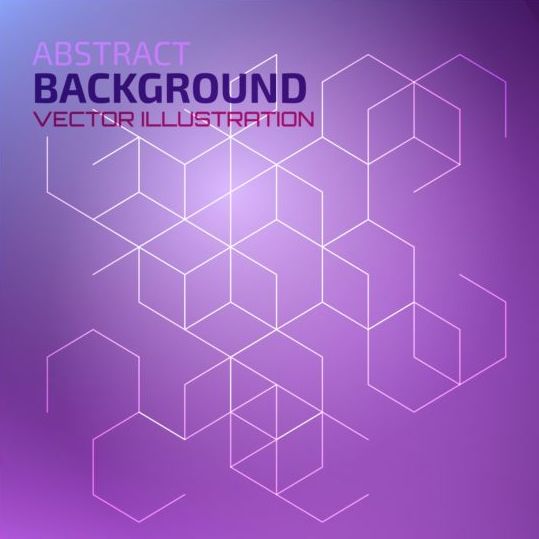 Wireframe abstract background vector illustration 02  
