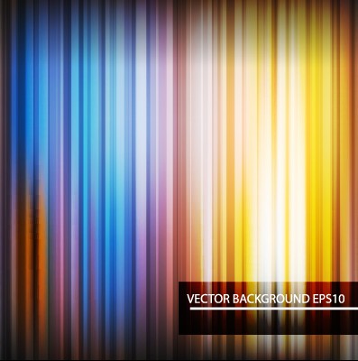 Shiny colored lines background vector set 04  