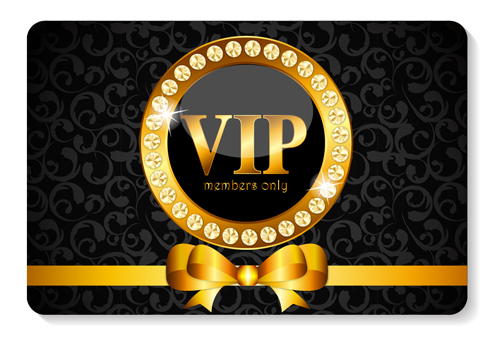 luxurious VIP members cards design vectors 10  