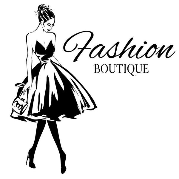 Mode Mädchen Boutique Vektor Design 03  