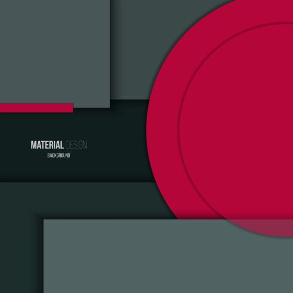 Material-Design moderne Hintergrund Vektor  
