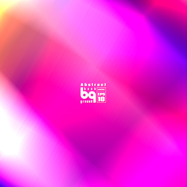 Multicolor blurs art background design vector 02  