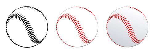 baseball vectors graphic  