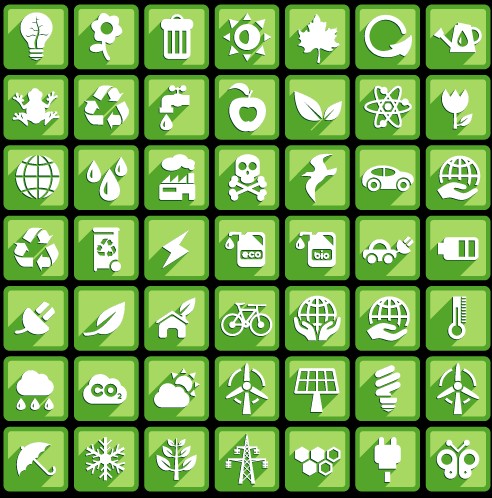 Creative white social Icons vector graphic 03  