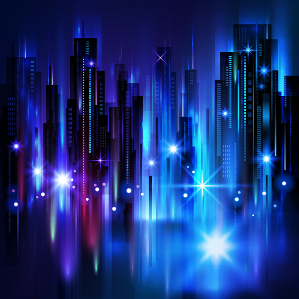 Blurs city background design vectors 06  