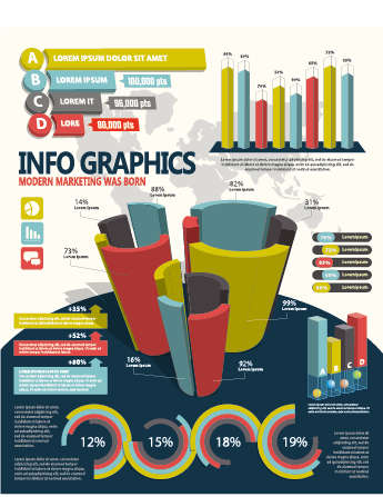 Business Infographic creative design 1274  