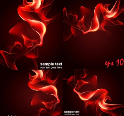 Dynamic flame background vectors  