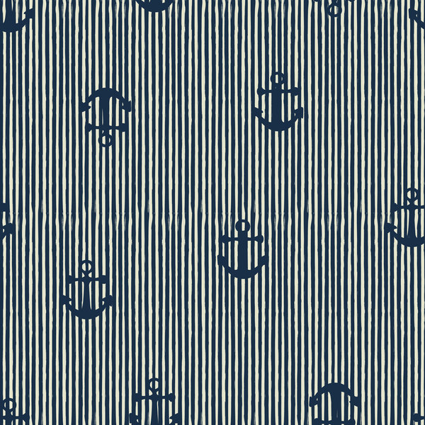 Seamless marine pattern vectors 05  