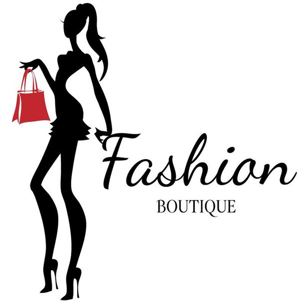 Mode Mädchen Boutique Vektor Design 02  