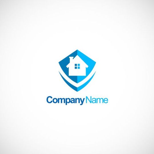 Home protec business logo vector  