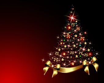 2014 Abstract Christmas tree design vector 10  
