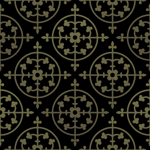Gothic ornament pattern seamless vector 05  