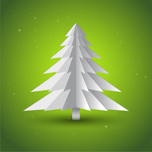 Various Christmas tree elements vector graphics set 03  