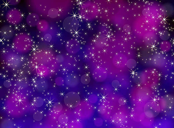 ハレーション背景ベクトル 02 星の光を輝く  