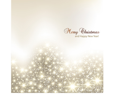 Vector set of Sparkling Christmas backgrounds art 06  