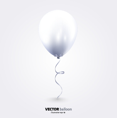 Vector set of balloon background creative design 04  