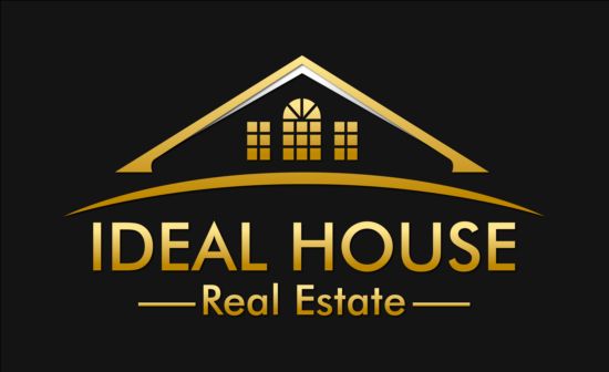 ideal hus logo typ vektor  