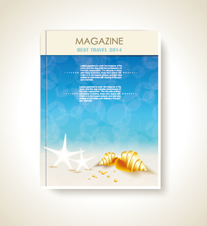 magazine book cover background vector 01  