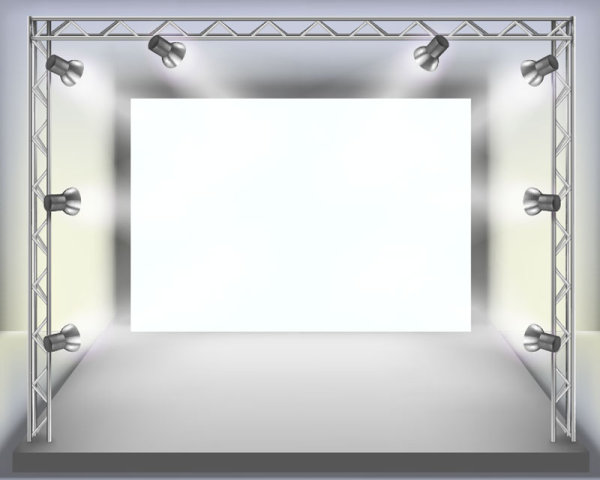 Panels and Spotlights elements vector 01  