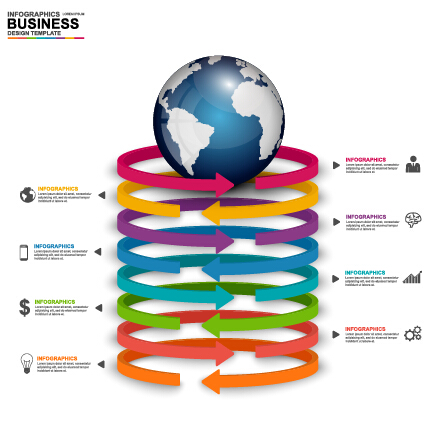 Business Infographic creative design 2924  