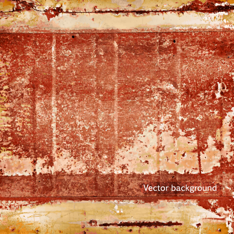 Grunge metal background vector material 01  