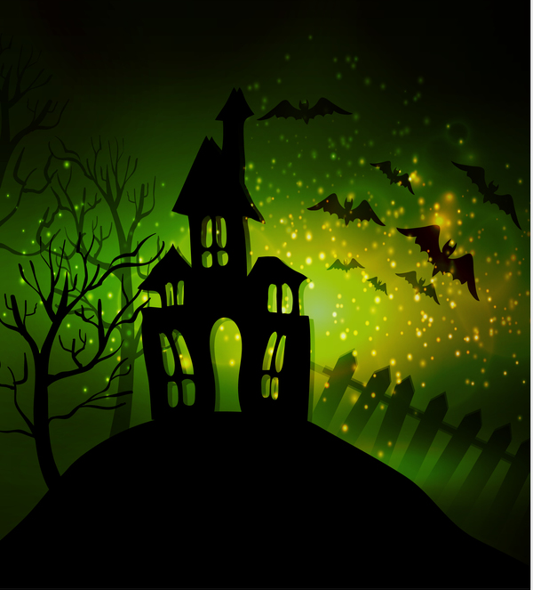 Halloween Horror Nacht Hintergrund Vektoren 10  