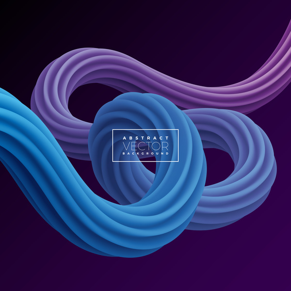 3D abstract wave vector backgrounds 04  