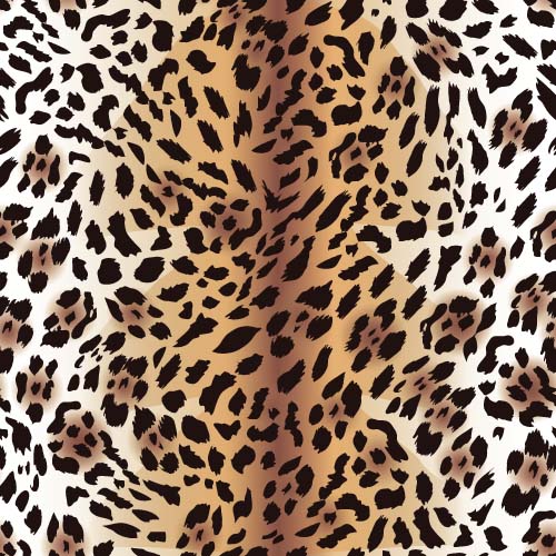 Animal fur texture seamless pattern vector 01  