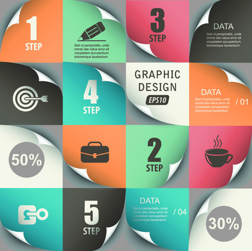 Business Infographic creative design 2030  