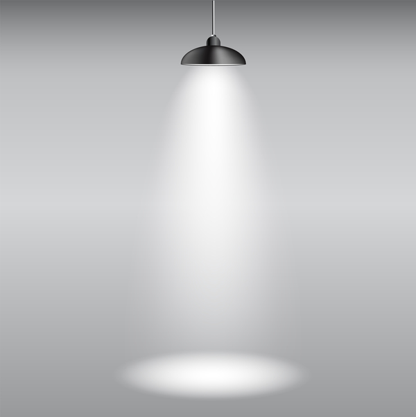 照明ランプ効果ベクトル背景イラスト 19  