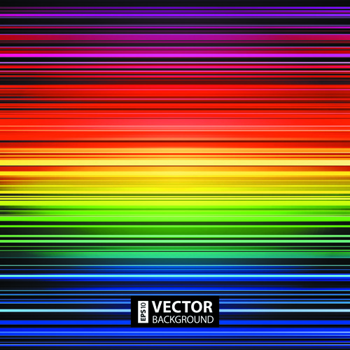 Colorful Lines Backgrounds vector 04  