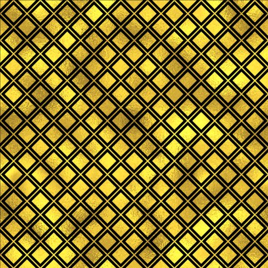 Luxe goud patroon naadloze vector 01  