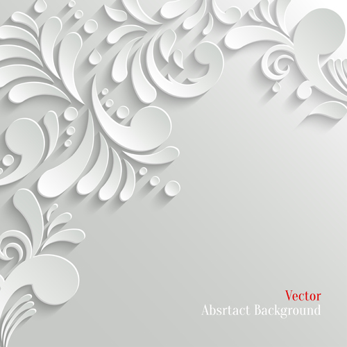 Paper spindrift abstract background vector 01  