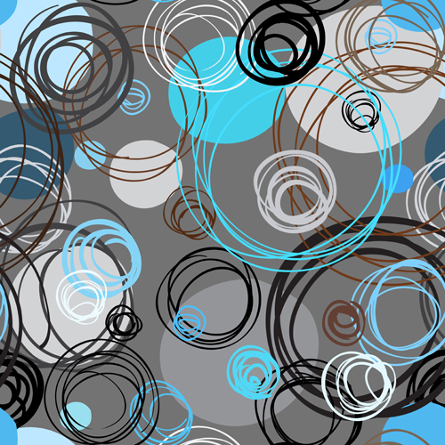 Round lines pattern vector 02  