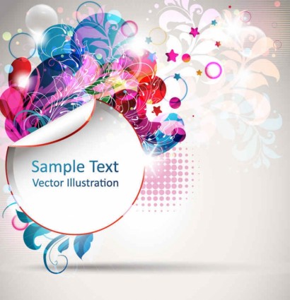 Trend creative posters background vector 02  