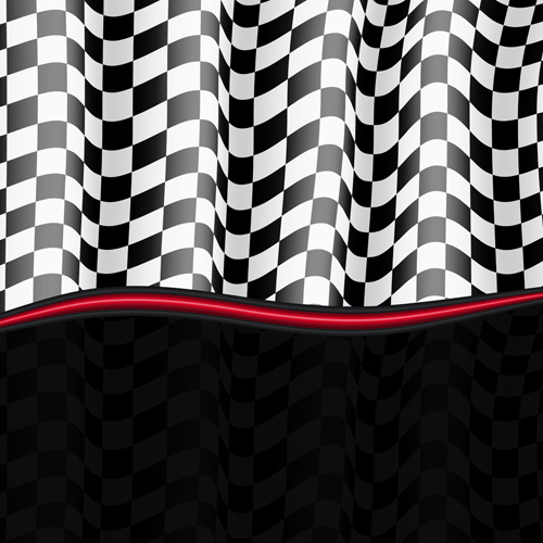 Black and white checkered background vector 05  